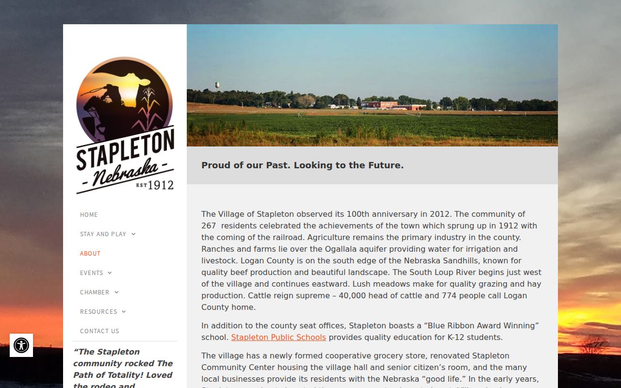 Stapleton court records follow-up image of agriculture and South Loup context